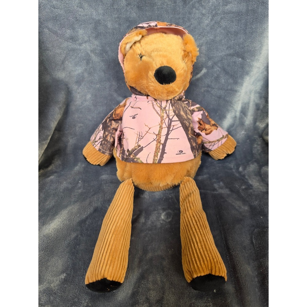 Scentsy Buddy Buck the Deer Plush Pink Mossy Oak Camo Hoodie Corduroy Toy
